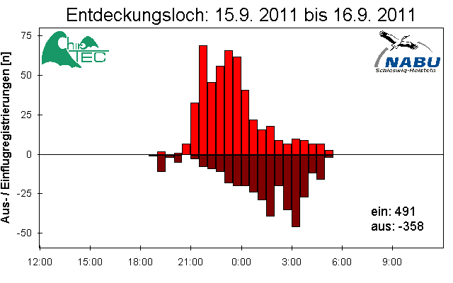 [Fledermaus] Lichtschranke: Segeberger Kalkberg (NABU Schleswig-Holstein)