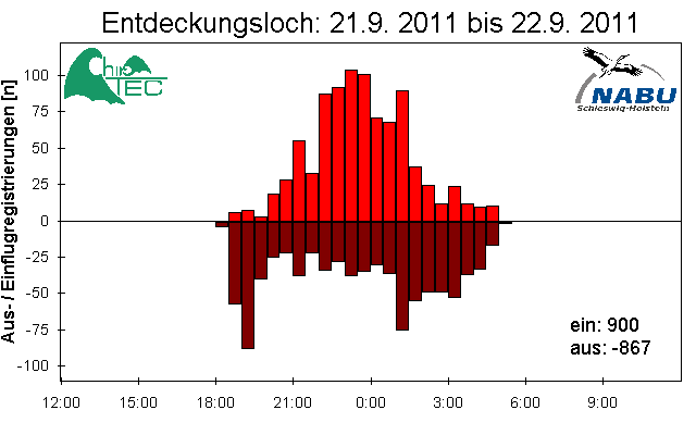 [Fledermaus] Lichtschranke: Segeberger Kalkberg (NABU Schleswig-Holstein)