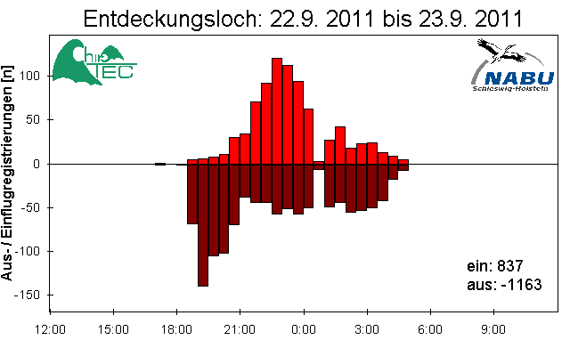 [Fledermaus] Lichtschranke: Segeberger Kalkberg (NABU Schleswig-Holstein)
