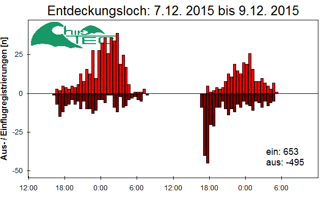 [Fledermaus] Lichtschranke: Segeberger Kalkberg (NABU Schleswig-Holstein)