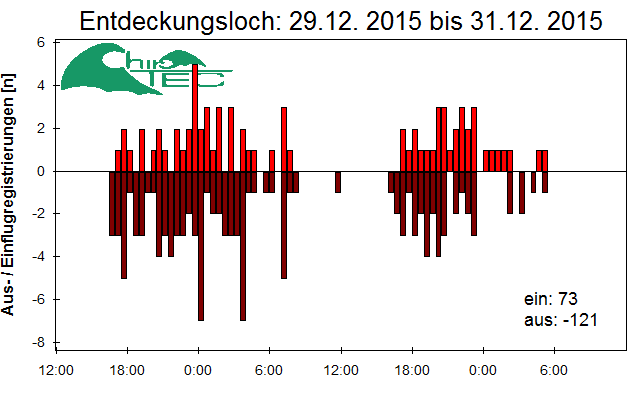 [Fledermaus] Lichtschranke: Segeberger Kalkberg (NABU Schleswig-Holstein)