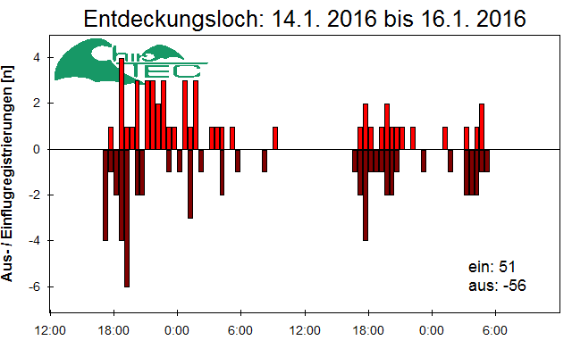 [Fledermaus] Lichtschranke: Segeberger Kalkberg (NABU Schleswig-Holstein)