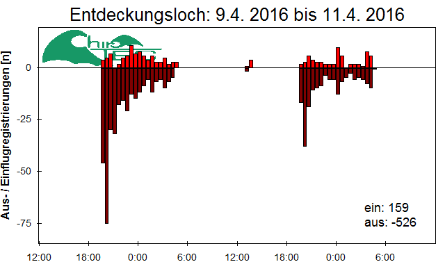 [Fledermaus] Lichtschranke: Segeberger Kalkberg (NABU Schleswig-Holstein)