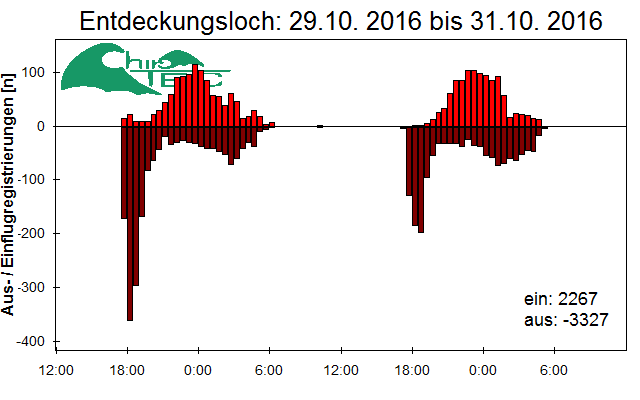 [Fledermaus] Lichtschranke: Segeberger Kalkberg (NABU Schleswig-Holstein)