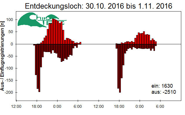 [Fledermaus] Lichtschranke: Segeberger Kalkberg (NABU Schleswig-Holstein)