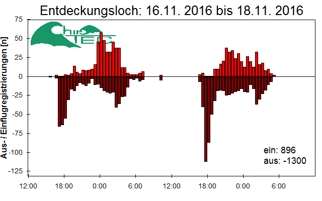 [Fledermaus] Lichtschranke: Segeberger Kalkberg (NABU Schleswig-Holstein)
