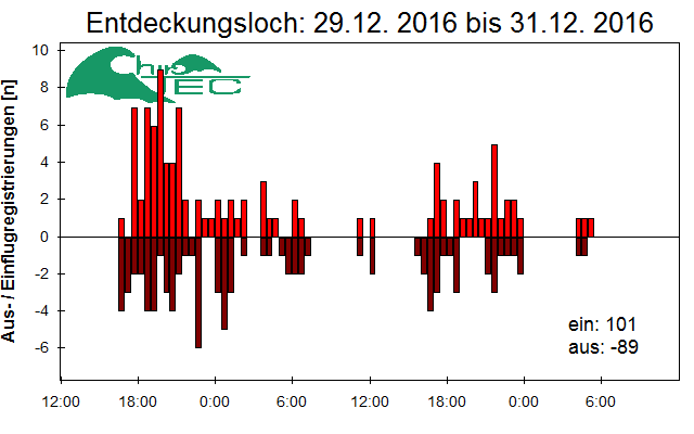 [Fledermaus] Lichtschranke: Segeberger Kalkberg (NABU Schleswig-Holstein)