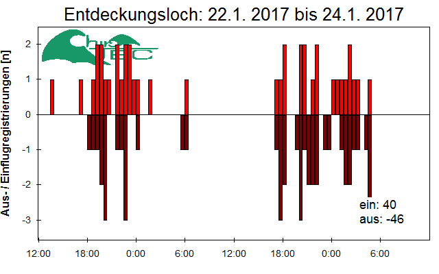 [Fledermaus] Lichtschranke: Segeberger Kalkberg (NABU Schleswig-Holstein)