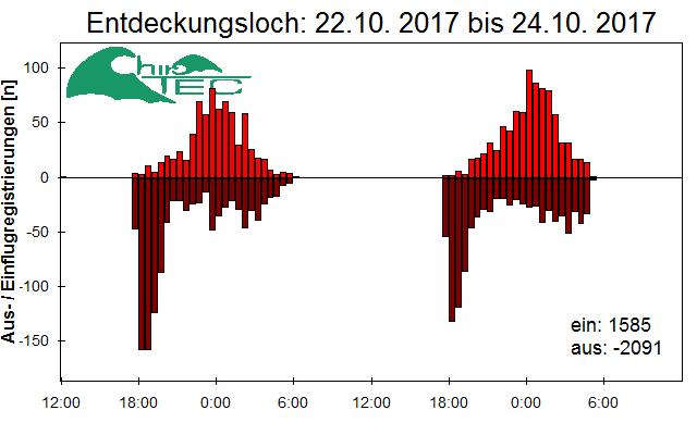 [Fledermaus] Lichtschranke: Segeberger Kalkberg (NABU Schleswig-Holstein)
