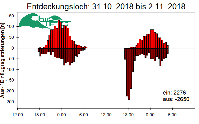 [Fledermaus] Lichtschranke: Segeberger Kalkberg (NABU Schleswig-Holstein)