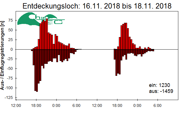 [Fledermaus] Lichtschranke: Segeberger Kalkberg (NABU Schleswig-Holstein)