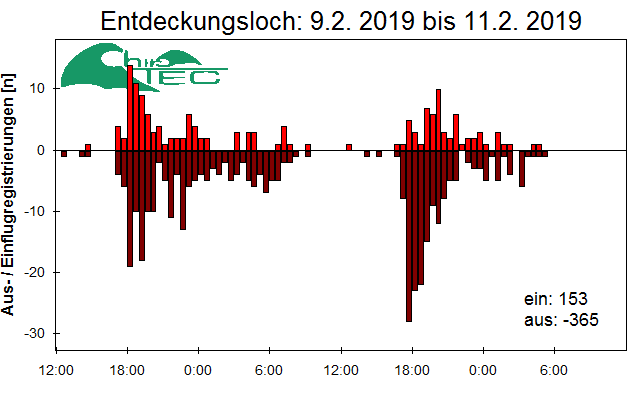 [Fledermaus] Lichtschranke: Segeberger Kalkberg (NABU Schleswig-Holstein)