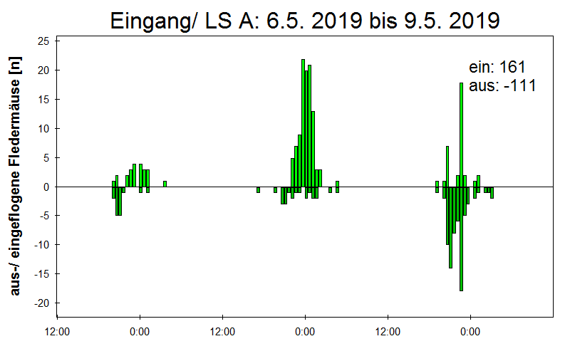 [Fledermaus] Lichtschranke: Segeberger Kalkberg (NABU Schleswig-Holstein)