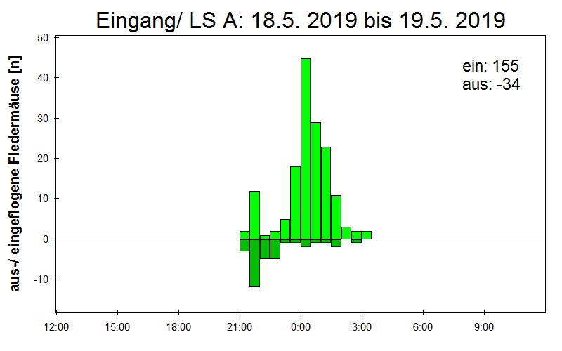 [Fledermaus] Lichtschranke: Segeberger Kalkberg (NABU Schleswig-Holstein)