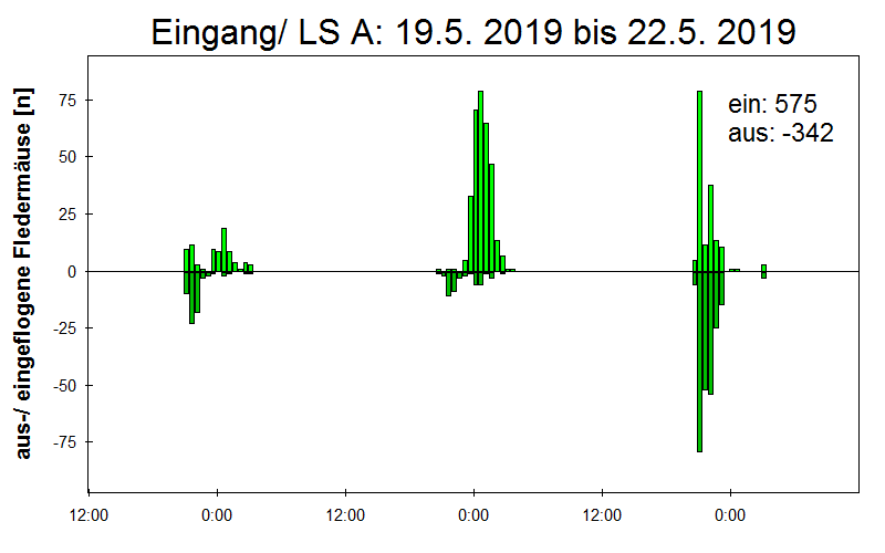 [Fledermaus] Lichtschranke: Segeberger Kalkberg (NABU Schleswig-Holstein)