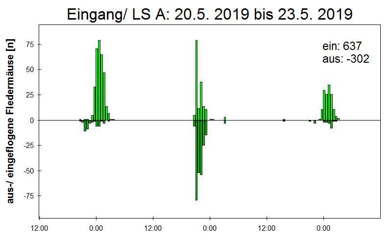 [Fledermaus] Lichtschranke: Segeberger Kalkberg (NABU Schleswig-Holstein)