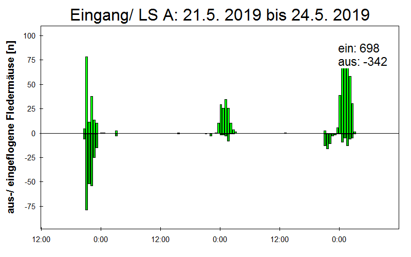 [Fledermaus] Lichtschranke: Segeberger Kalkberg (NABU Schleswig-Holstein)