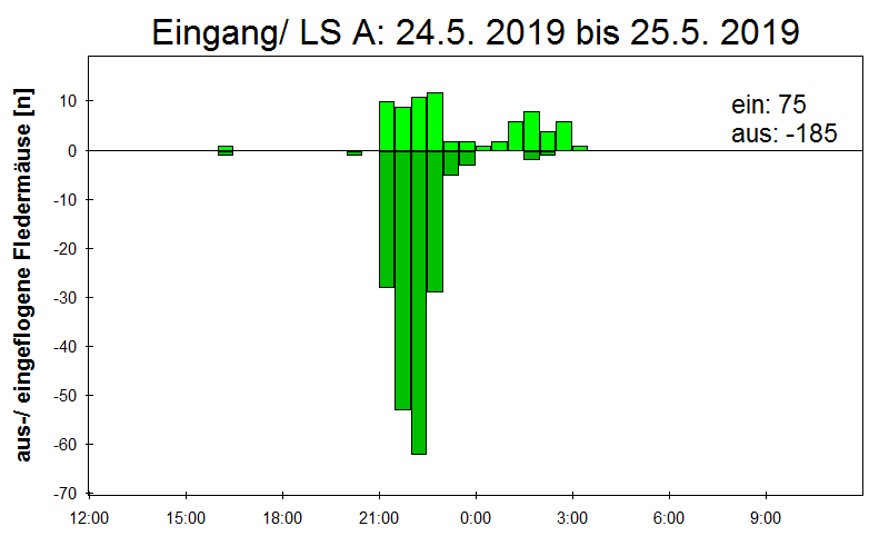 [Fledermaus] Lichtschranke: Segeberger Kalkberg (NABU Schleswig-Holstein)