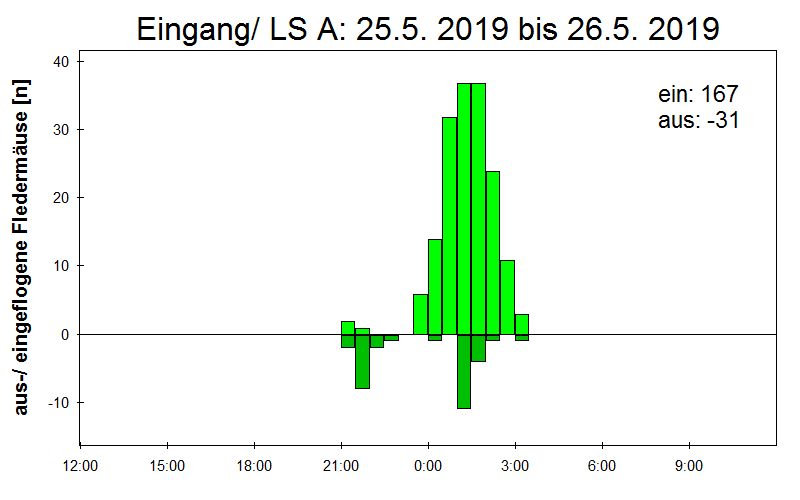 [Fledermaus] Lichtschranke: Segeberger Kalkberg (NABU Schleswig-Holstein)
