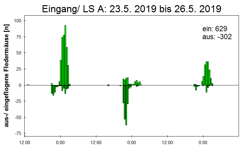 [Fledermaus] Lichtschranke: Segeberger Kalkberg (NABU Schleswig-Holstein)