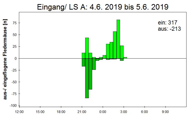 [Fledermaus] Lichtschranke: Segeberger Kalkberg (NABU Schleswig-Holstein)