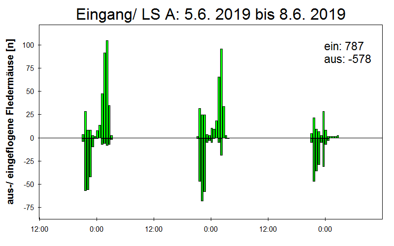 [Fledermaus] Lichtschranke: Segeberger Kalkberg (NABU Schleswig-Holstein)