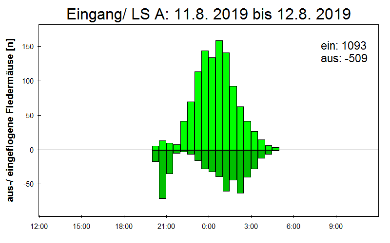 [Fledermaus] Lichtschranke: Segeberger Kalkberg (NABU Schleswig-Holstein)