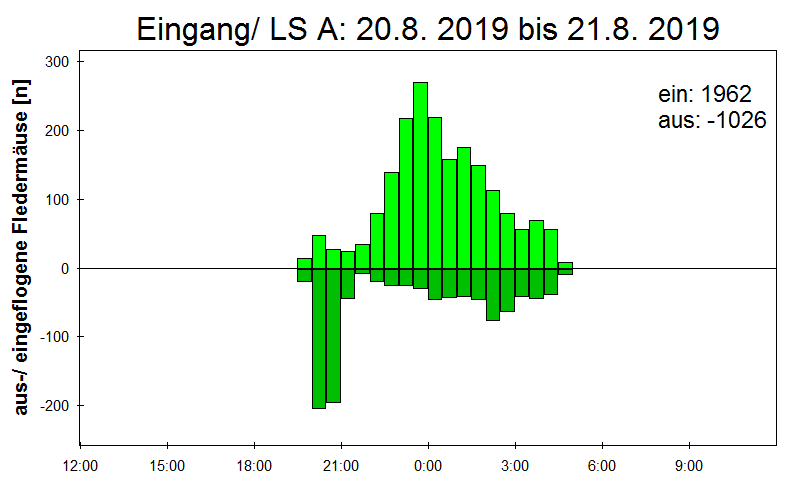[Fledermaus] Lichtschranke: Segeberger Kalkberg (NABU Schleswig-Holstein)