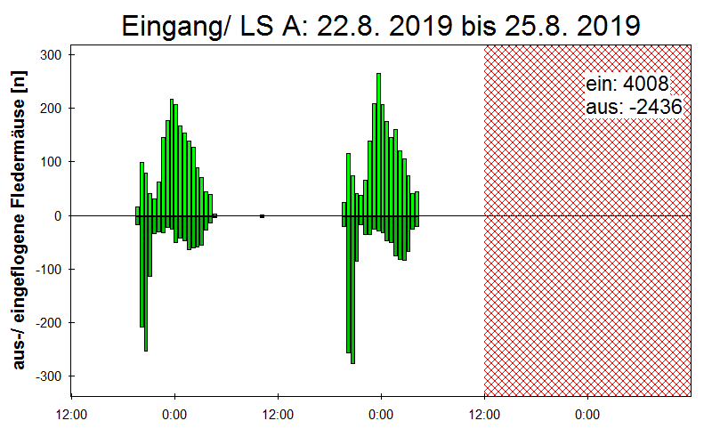 [Fledermaus] Lichtschranke: Segeberger Kalkberg (NABU Schleswig-Holstein)