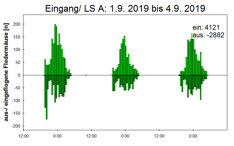 [Fledermaus] Lichtschranke: Segeberger Kalkberg (NABU Schleswig-Holstein)