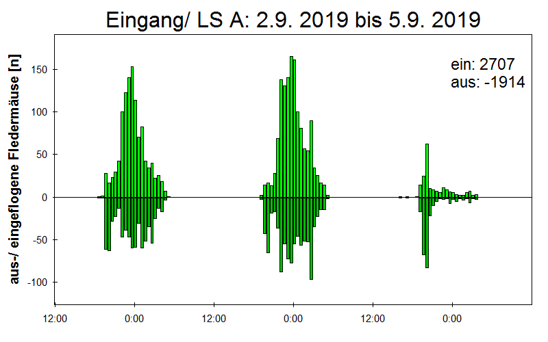 [Fledermaus] Lichtschranke: Segeberger Kalkberg (NABU Schleswig-Holstein)
