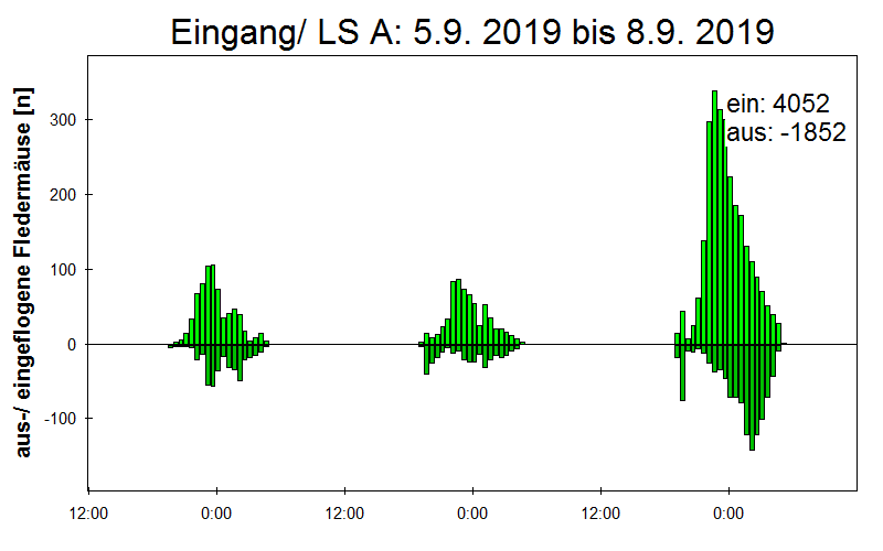 [Fledermaus] Lichtschranke: Segeberger Kalkberg (NABU Schleswig-Holstein)