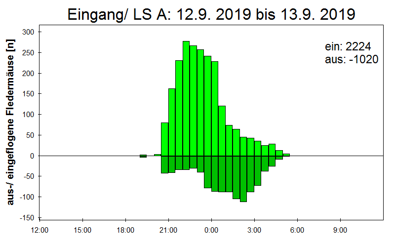 [Fledermaus] Lichtschranke: Segeberger Kalkberg (NABU Schleswig-Holstein)