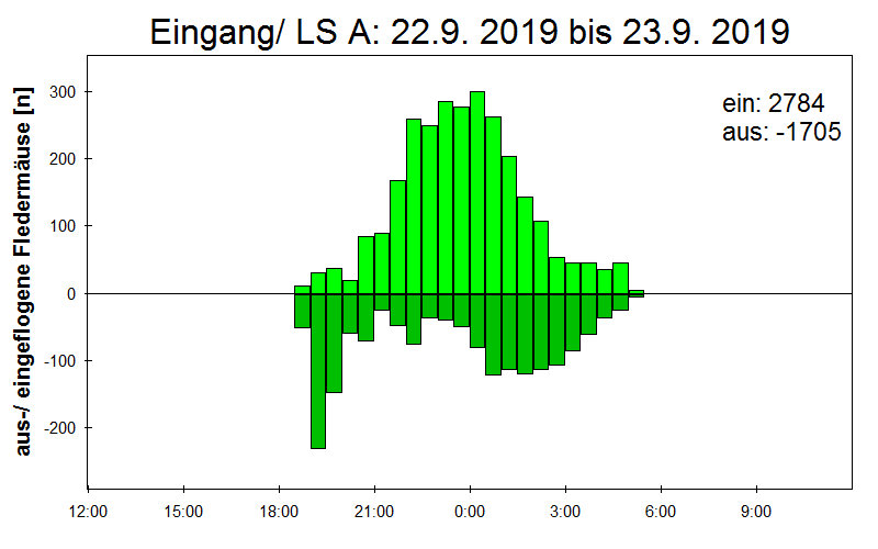 [Fledermaus] Lichtschranke: Segeberger Kalkberg (NABU Schleswig-Holstein)