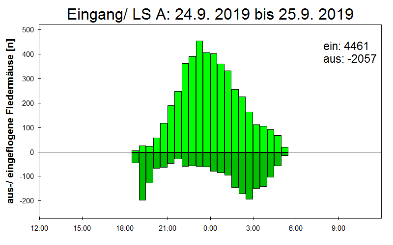 [Fledermaus] Lichtschranke: Segeberger Kalkberg (NABU Schleswig-Holstein)