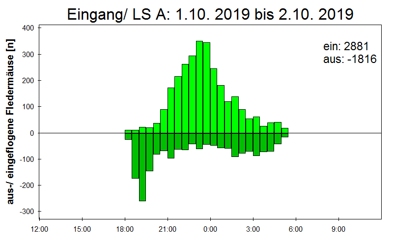 [Fledermaus] Lichtschranke: Segeberger Kalkberg (NABU Schleswig-Holstein)