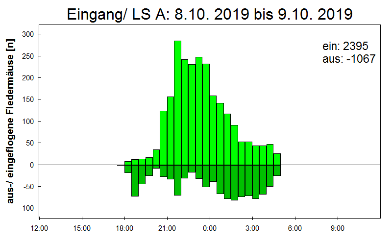 [Fledermaus] Lichtschranke: Segeberger Kalkberg (NABU Schleswig-Holstein)