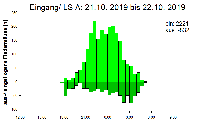 [Fledermaus] Lichtschranke: Segeberger Kalkberg (NABU Schleswig-Holstein)