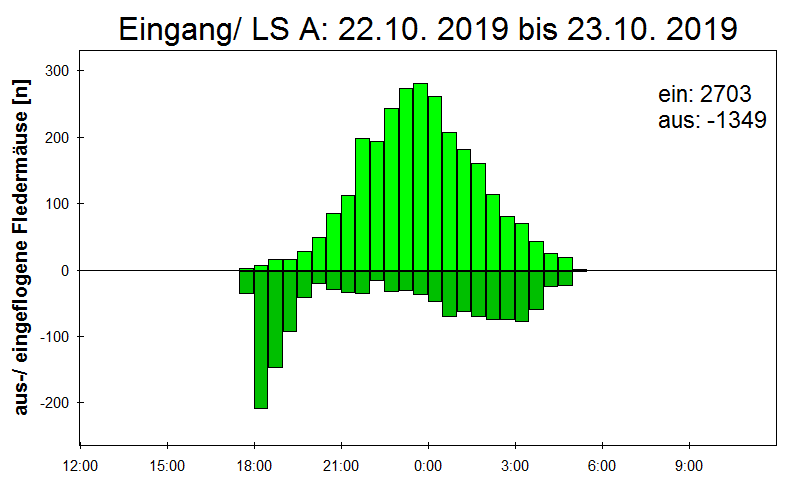 [Fledermaus] Lichtschranke: Segeberger Kalkberg (NABU Schleswig-Holstein)