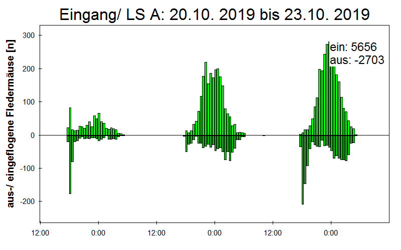 [Fledermaus] Lichtschranke: Segeberger Kalkberg (NABU Schleswig-Holstein)