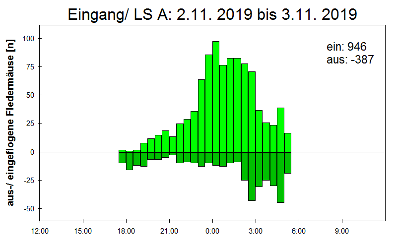 [Fledermaus] Lichtschranke: Segeberger Kalkberg (NABU Schleswig-Holstein)