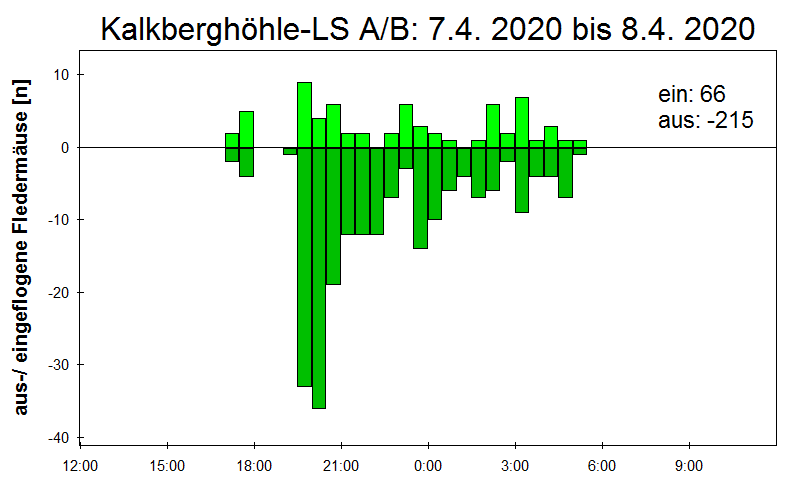 [Fledermaus] Lichtschranke: Segeberger Kalkberg (NABU Schleswig-Holstein)