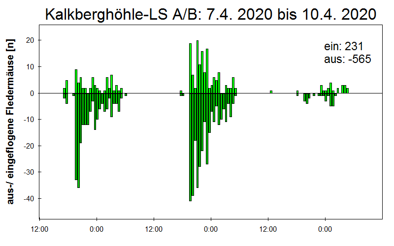 [Fledermaus] Lichtschranke: Segeberger Kalkberg (NABU Schleswig-Holstein)