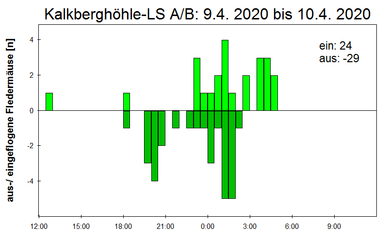 [Fledermaus] Lichtschranke: Segeberger Kalkberg (NABU Schleswig-Holstein)