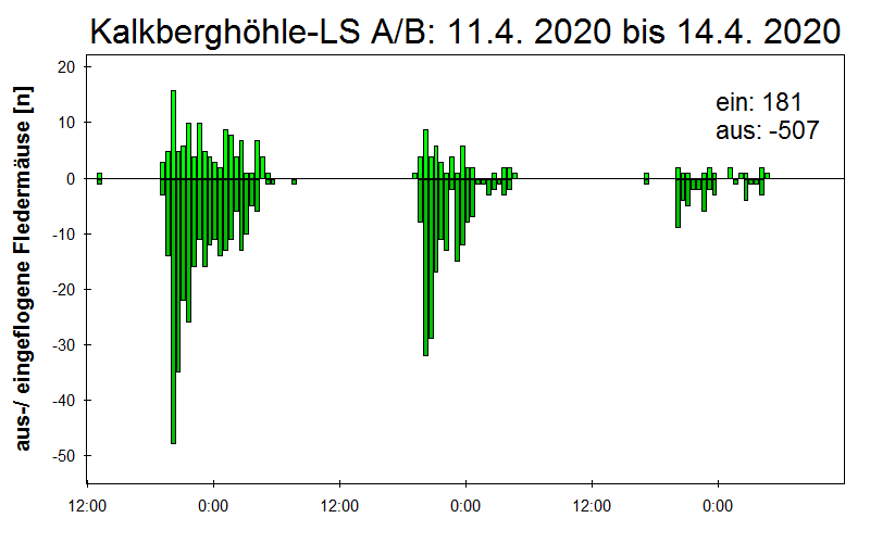[Fledermaus] Lichtschranke: Segeberger Kalkberg (NABU Schleswig-Holstein)