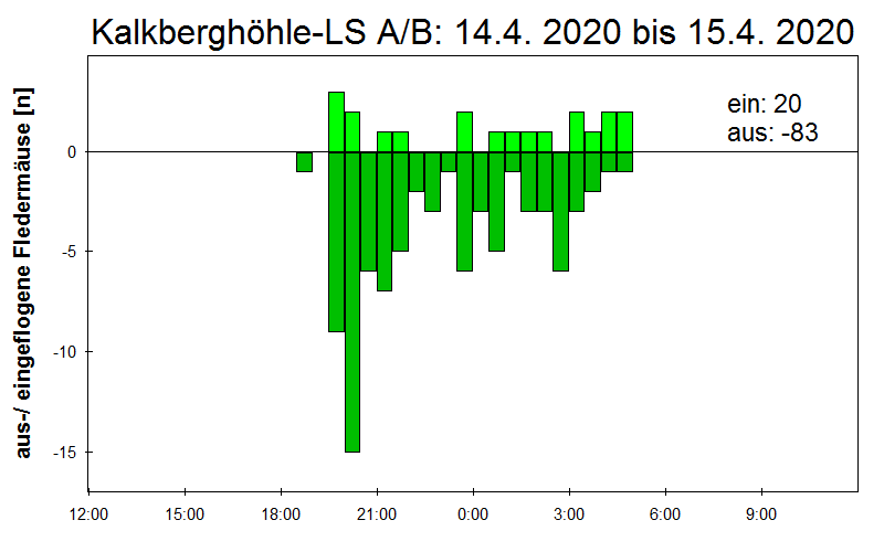 [Fledermaus] Lichtschranke: Segeberger Kalkberg (NABU Schleswig-Holstein)