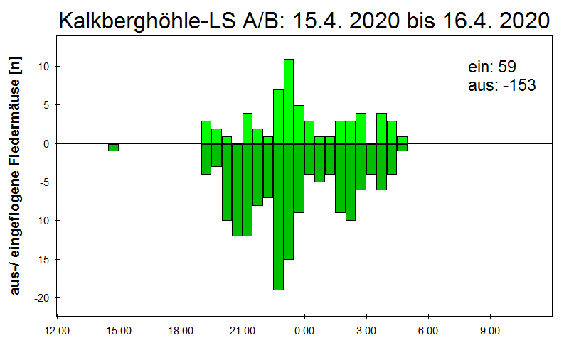 [Fledermaus] Lichtschranke: Segeberger Kalkberg (NABU Schleswig-Holstein)
