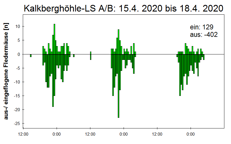 [Fledermaus] Lichtschranke: Segeberger Kalkberg (NABU Schleswig-Holstein)