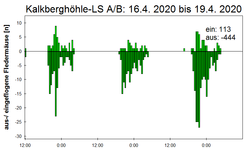 [Fledermaus] Lichtschranke: Segeberger Kalkberg (NABU Schleswig-Holstein)