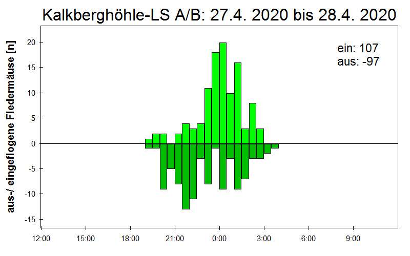 [Fledermaus] Lichtschranke: Segeberger Kalkberg (NABU Schleswig-Holstein)
